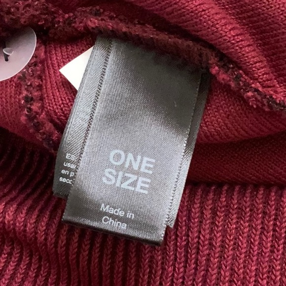 Black Diamond POM BEANIE - Bordeaux/blk - Picture 8 of 12